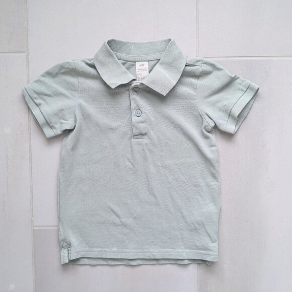 (4/$20) H&M - Cotton Pique Polo Shirt - Picture 2 of 5
